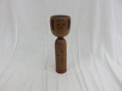 伝統こけし　有路静夫作　定義　民芸品　伝統工芸　中古品