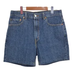 Levi's リーバイス 505 デニムショートパンツ ブルー(メンズ W34)中古 古着 T4856