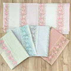 バラ水玉柄/綿100%/ローン/YUWA/セットクロス/Y-498