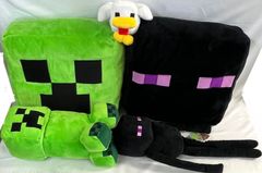 タグあり　マインクラフト クッション、ぬいぐるみ 5種セット　まとめ売り