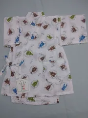 【日本製】  男の子   甚平　カブト虫