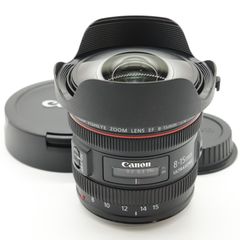 ■ほぼ新品■ ＜ほぼ新品＞キヤノン Canon EF8-15mm F4L フィッシュアイ USM