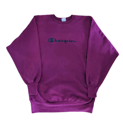 90年代 USA製 Champion リバースウィーブ パープル スウェット 紫