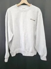 ◇ ⊇ EMMA CLOTHES エマ クローズ 裏起毛 ミックスカラー 長袖 トレーナー サイズM グレー ブラウン レディース E  【1506110014900】