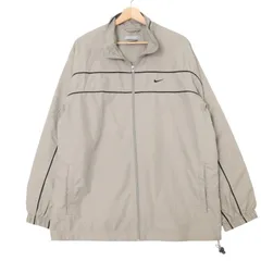 00年代 NIKE ナイキ ウィンドブレーカージャケット スポーツ グレー (メンズ L) 中古 古着 A4314
