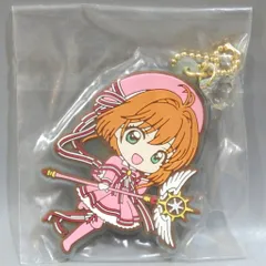 バンプレスト 一番くじ カードキャプターさくら アニメ カードキャプターさくら クリアカード編 F賞さくら 夢の杖 キャラクターラバーチャーム