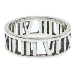 TIFFANY & Co. (ティファニー) ヴィンテージ オープンアトラス シルバーリング 13.5号