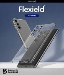 国内正規品 araree アラリー Galaxy S24 / Galaxy S24 Ultra SAMSUNGの公式認証 Flexield クリア ソフトケース AR26669S24 AR26670S24U
