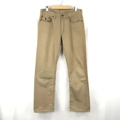 ラルフローレン★コットンパンツ/ストレートフィット【メンズ30×30/股下75cm/ベージュ】正規代理店タグ◆BG616<sale>