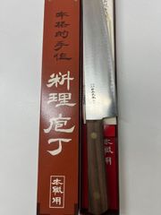 栄吉作 包丁 三徳包丁 未使用品 日本製 お料理 切れ味良し - メルカリ