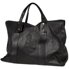 ロエベ LOEWE アナグラム ボストンバッグ ハンドバッグ 旅行 ロゴ 総柄 メンズ ボストンバッグ レザー ブラック レディース 【中古】のサムネイル