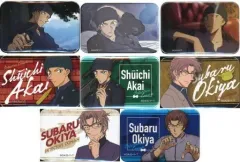 【中古】バッジ・ピンズ 全8種セット 「名探偵コナン 緋色の記憶～スカーレット・メモリー～ ブラインドスクエア缶バッジ【赤井・沖矢セレクション】」