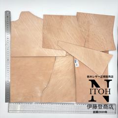 【正規販売店】栃木レザー　ハギレ　2.0mm　送料無料　ヌメ革　はぎれ　レザー　革　本革　クラフト　ハンドメイド　250515-5