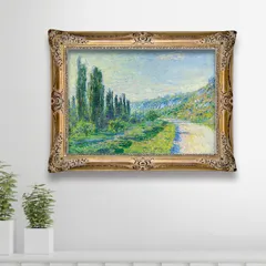 最終値下げ❤️モネ　水蓮 木製額　額約53cm✖︎約104 cm 最終値下げ❤️モネ 水蓮 木製額 額約53cm✖︎約104 cm 2025