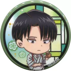 【中古】バッジ・ピンズ(キャラクター) リヴァイ 「喫茶 進撃の巨人 in SWEETS PARADISE トレーディング缶バッジ」