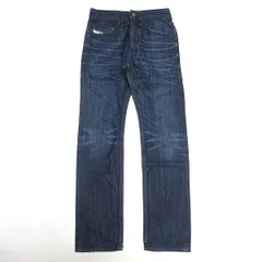 DIESELディーゼル3D BRADDOM立体デニムパンツsize33美品！ スリム Jeans - 2019 D-Strukt 009zs｜メンズ｜ダークブルー