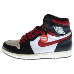 NIKE (ナイキ) AIR JORDAN 1 RETRO HIGH OG GYM RED エアジョーダン1レトロ ジムレッド ハイカットスニーカー ブラック/レッド/ホワイト US10/28cm 555088-061