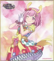 【中古】紙製品 鳳えむ(キラットナカチューシャ☆) 「プロジェクトセカイ カラフルステージ! feat. 初音ミク ミニ色紙コレクション 第5弾C(聖なる夜に、この歌声を)」