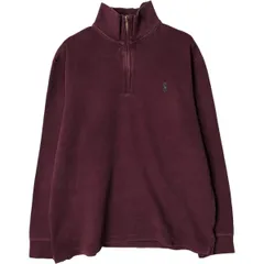 古着 ラルフローレン Ralph Lauren POLO by Ralph Lauren ハーフジップスウェットシャツ トレーナー メンズL相当/eaa587936