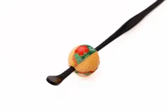 髪飾り 成人式 振袖 前撮り 袴 花 浴衣 夏祭り 花火大会 黄色 緑 玉かんざし 一本差し ちりめん 和柄 ラメ かんざし レトロ 和 No.9-4274