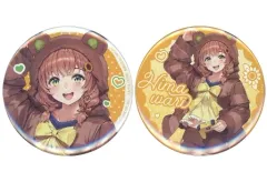 【中古】バッジ・ピンズ 本間ひまわり 描き下ろし缶バッジセット(2個組) 「タイトーくじ にじさんじ ゲーマーズ女子 げまじょお泊り会」 描き下ろし缶バッジセット賞