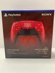 24.DualSense ワイヤレスコントローラー “モンスターハンターワイルズ“ リミテッドエディション▲