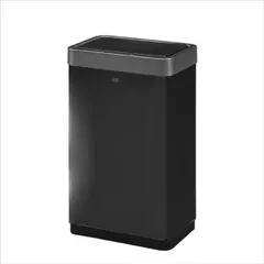 メーカー正規品 新品 EKO ゴミ箱  ステンレス製 45L 自動感知 ふた付き ブラック EK9260-45L-BKのサムネイル