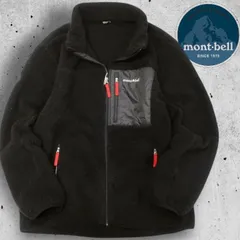 mont-bell モンベル スタンドカラー ボアフリースジャケット ブルゾン ML3E-WUJF-611 ブラック ▲075▼40419k01