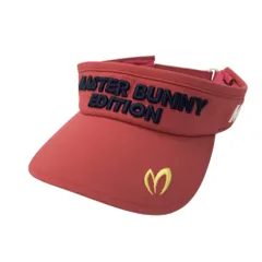 MASTER BUNNY EDITION マスターバニーエディション  サンバイザー  レッド系 FR [240101493428] ゴルフウェア ストスト