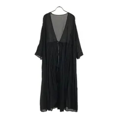 スローブ イエナ 長袖 ロング カーディガン ブラック SLOBE IENA 羽織 レディース