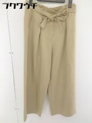 ◇ ◎ NATURAL BEAUTY BASIC ナチュラルビューティーベーシック ワイド パンツ サイズM ベージュ レディース  【1110050004831】