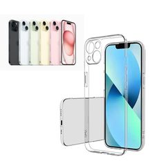 軽量 耐衝撃 薄型 TPU レンズ保護 ソフト 透明 6.1インチ クリア 保護カバー ケース iPhone15 15 エトワール