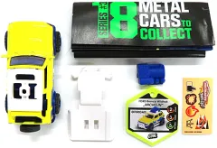 【中古】ミニカー 1/62 FORD BRONCO WILDTRAK MICHELIN(イエロー×ブルー×ホワイト) 「MAJORETTE TUNE-UP’s SERIES #3 with NEON EFFECTS」 [212051018]