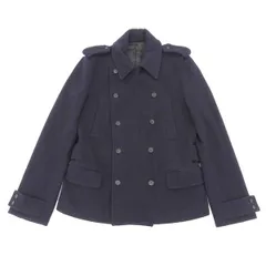 ジョンローレンスサリバン JOHN LAWRENCE SULLIVAN Pコート アウター メンズ ネイビー [Y03043]