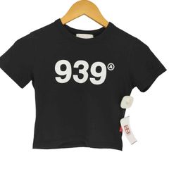 ユーズドフルギ USED古着 {{archive bold}} 939 プリントクロップドTシャツ レディース JPN：S 