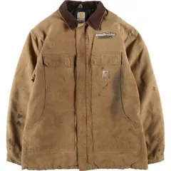 古着　USA製　carhartt　トラディショナルジャケット　ダック地　サイズL 古着 carhartt/ カーハート/トラディショナルジャケット/ ダック