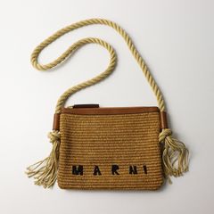 新品未使用☆MARNI x No Vacancy Inn ラフィア ショルダー - メルカリ