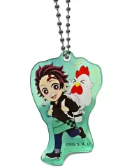 【中古】キーホルダー 竈門炭治郎 「鬼滅の刃×ローソン アクリルキーホルダー」