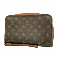 J36 美品ルイヴィトンモノグラムオルセーハンドバッグクラッチバッグ