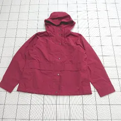 ◇ ⊇ UNIQLO ユニクロ 撥水加工 長袖 マウンテンパーカー サイズM レッド系 レディース E  【1508250012921】