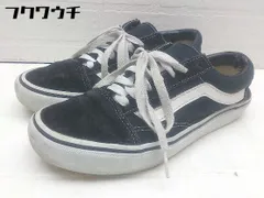 ◇ VANS ヴァンズ OLD SKOOL オールドスクール スニーカー シューズ 23ｃｍ ブラック ホワイト レディース 【1002802253911】