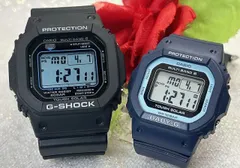 恋人たちのGショックペアウオッチ gショック 人気  婚約　夫婦 高級　クリスマス プレゼント おすすめG-SHOCK BABY-G ペアウォッチ  カシオ 2本セット   電波ソーラーGW-M5610U-1CJFBGD-5650-2JF  アナデジ デジタル