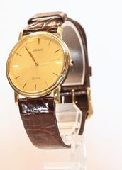 【稼働・美品】SEIKO Dolce 8N41-7030 ボーイズ クォーツ腕時計 1990年代製 防水・耐磁 新品電池 #1692