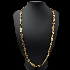 希少 GIVENCHY ジバンシー ロゴ ゴールド ネックレス ロング ヴィンテージ ジュエリー