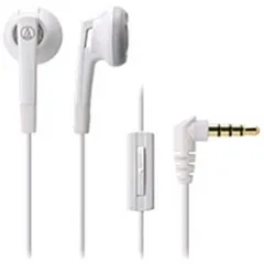 【 新品 未開封 】 オーディオテクニカ イヤホン インナーイヤー型 ホワイト [φ3.5mm ミニプラグ] ATH-C505IS 未使用 送料無料