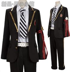 Jat様専用XL サイズ ペルソナ 5 雨宮蓮 校服コスプレ衣装一式 眼鏡付き