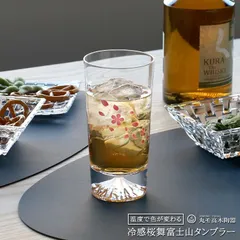 新品 丸モ高木陶器 冷感 桜舞富士山 タンブラー 木箱入り 日本製 ギフト 結婚祝い プレゼント 贈り物 食器セット ギフトセット
