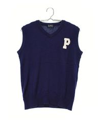 【送料0円！】パーリーゲイツ｜レディース｜1 (M相当)｜ニットベスト｜中古ゴルフ用品
