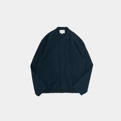 【新品】STILL BY HAND（スティルバイハンド）KNIT BLOUSON KN03231 NAVY / size 48