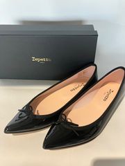 新品！repetto noir 37サイズ※旧サイズ レペット 黒ブラック - メルカリ